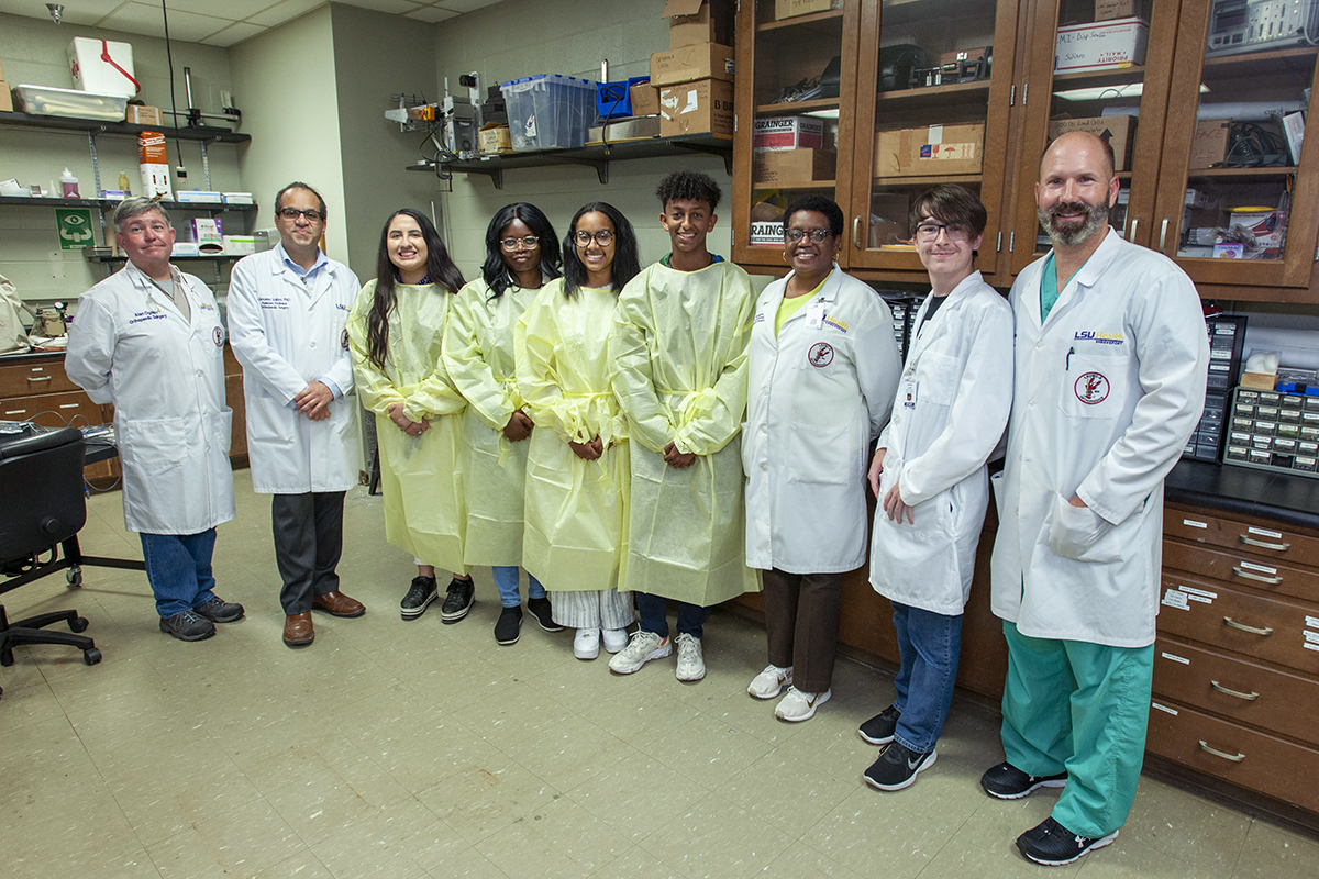 Biomechanics Lab staff and students