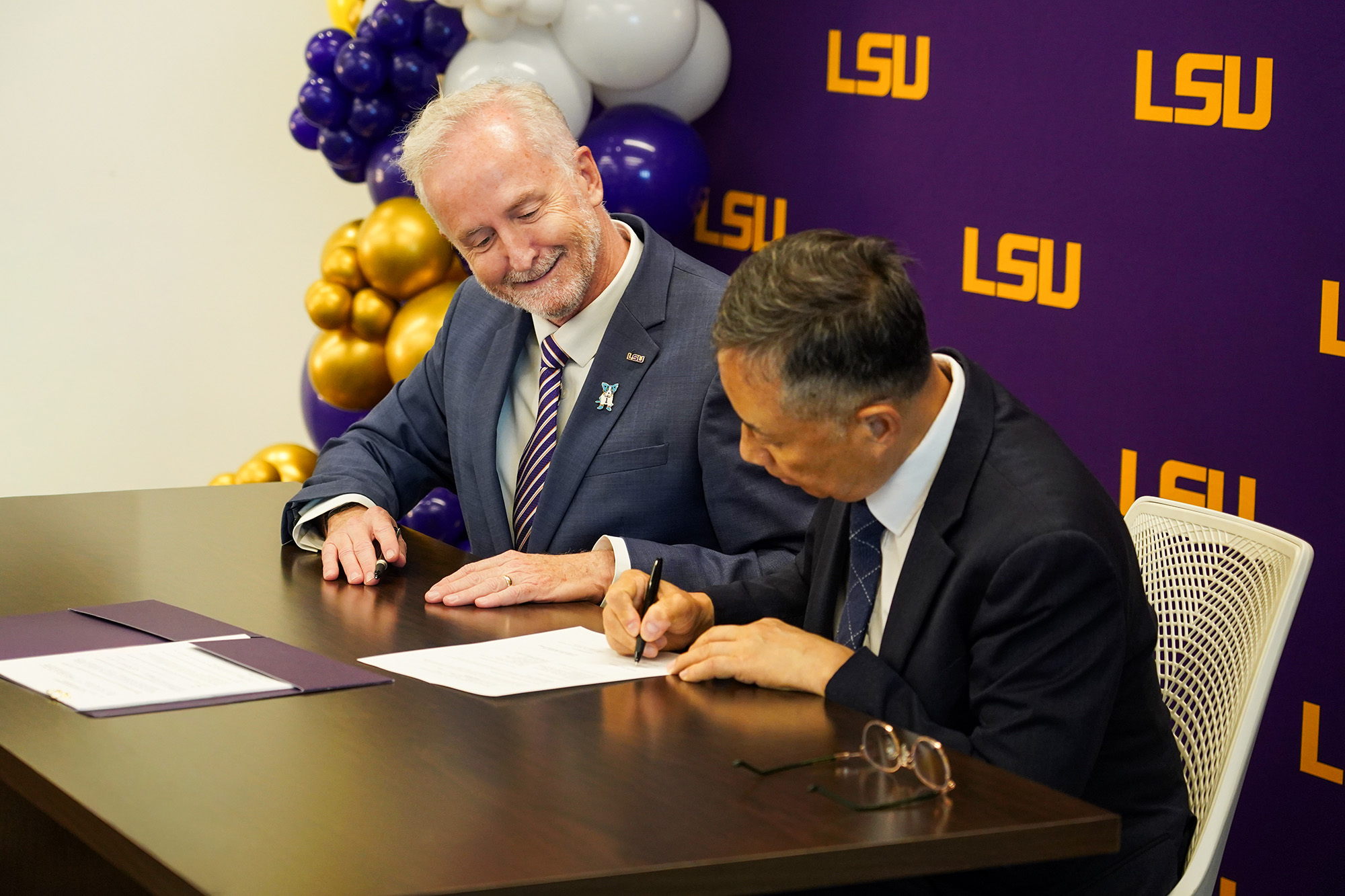 Signing of the Master Research Agreement