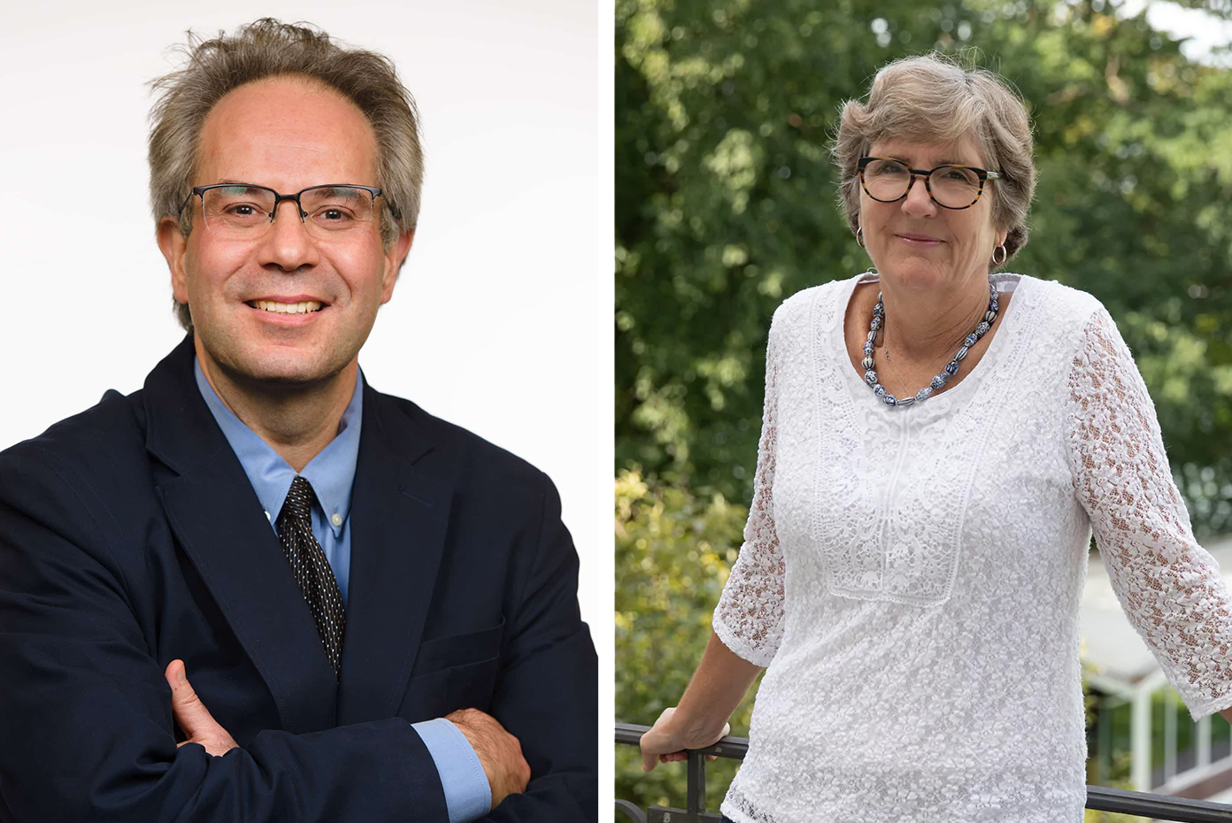 Professors Andrew Shankman and Suzanne Marchand