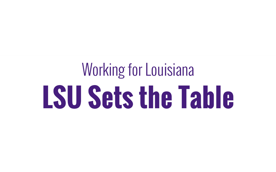 LSU Sets the Table