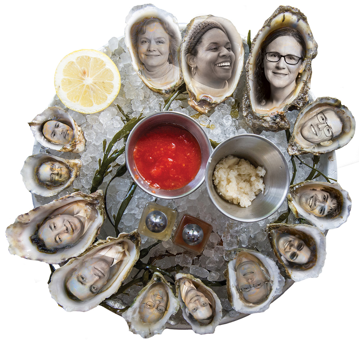 Oyster researchers