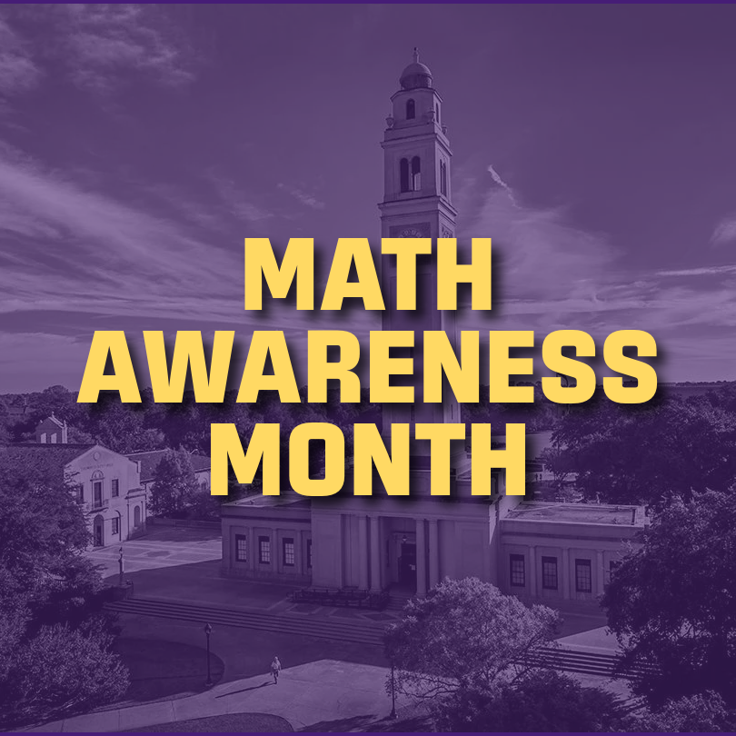 Math Awareness Month Cover Image