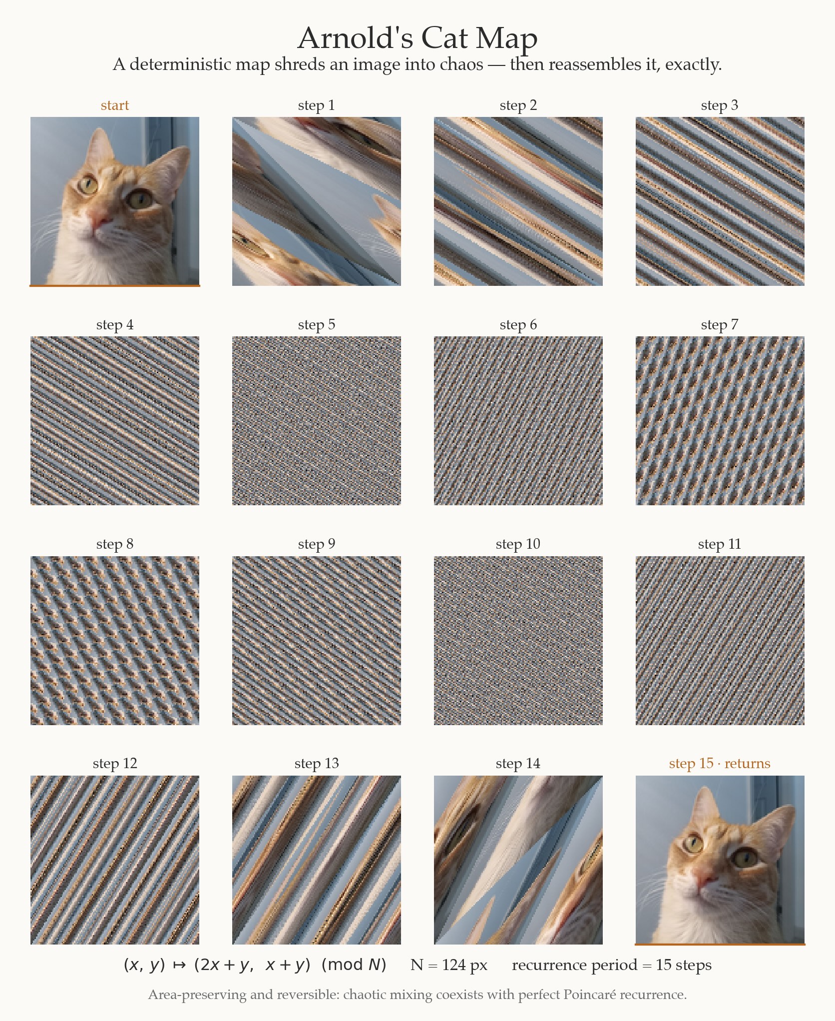 Arnold's Cat Map