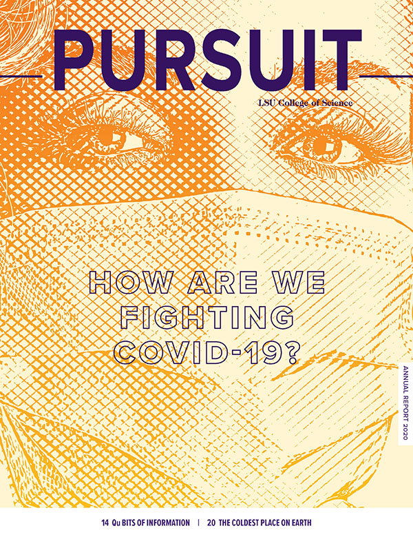 LSU Science Pursuit Annual Report Cover with 2020