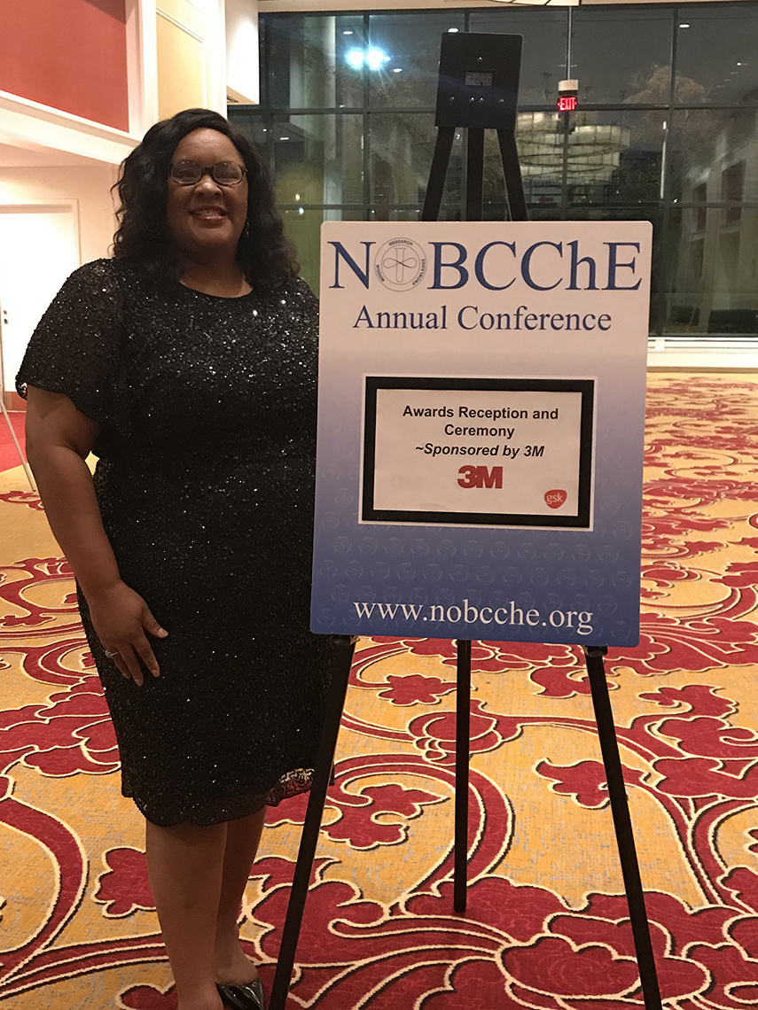 Dr. Zakiya Wilson-Kennedy at the NOBCChE Annual Conference