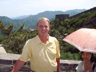 Dr. Barry Dellinger in China in 2011