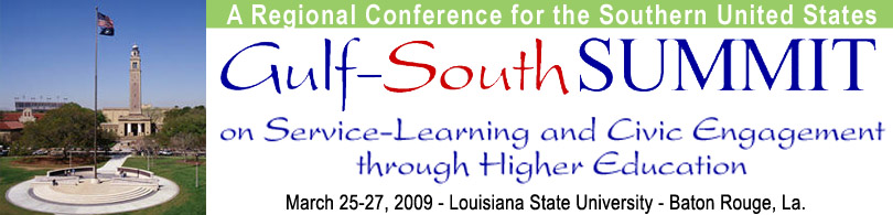 The LSU Memorial Tower was the first structure completed on the current campus and is a memorial to fallen war heroes.