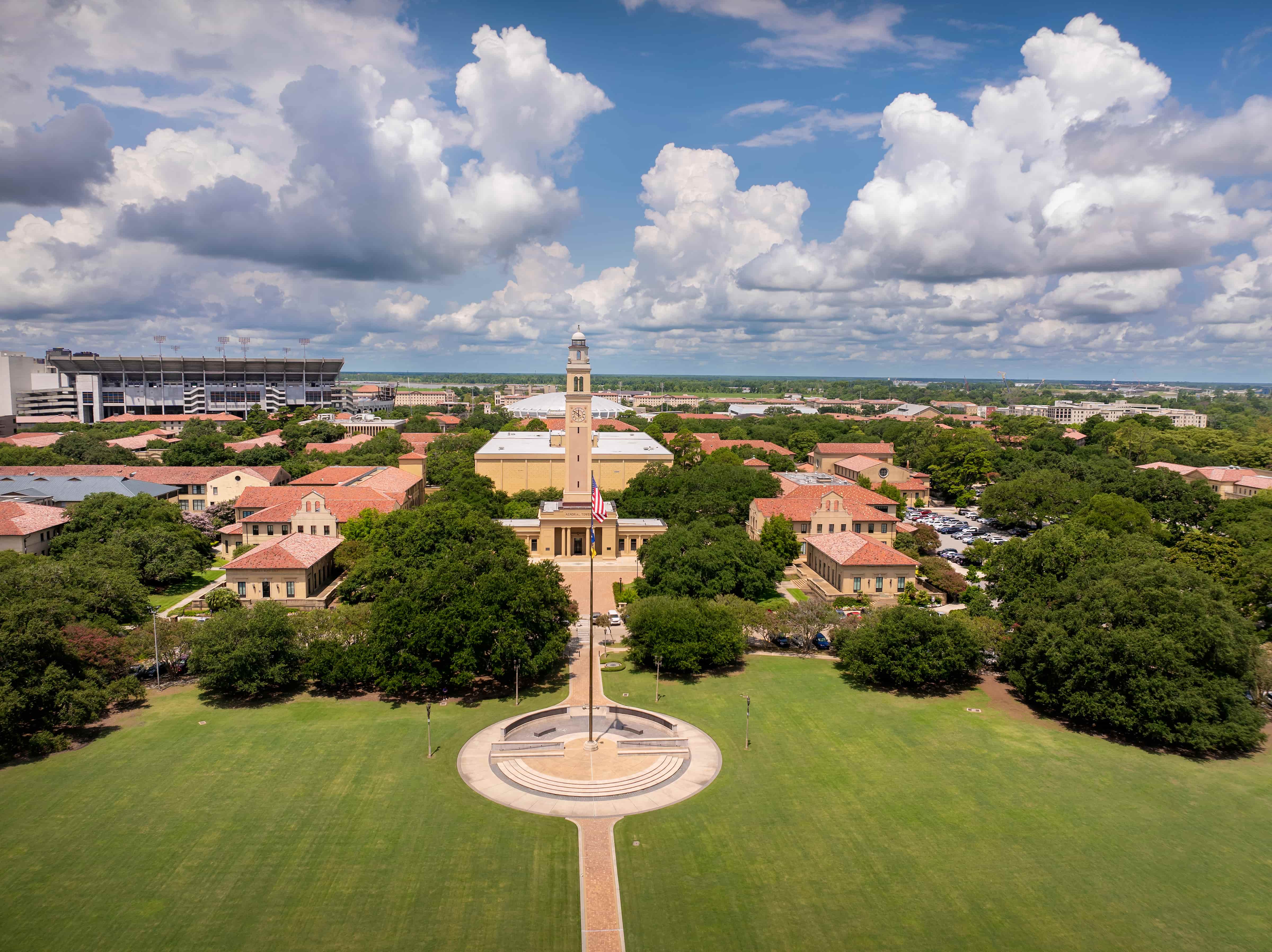 LSU Ariel View