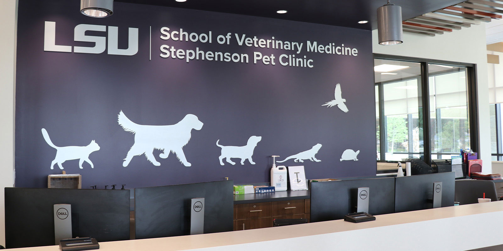 LSU Vet Med Stephenson Pet Clinic opened June 27