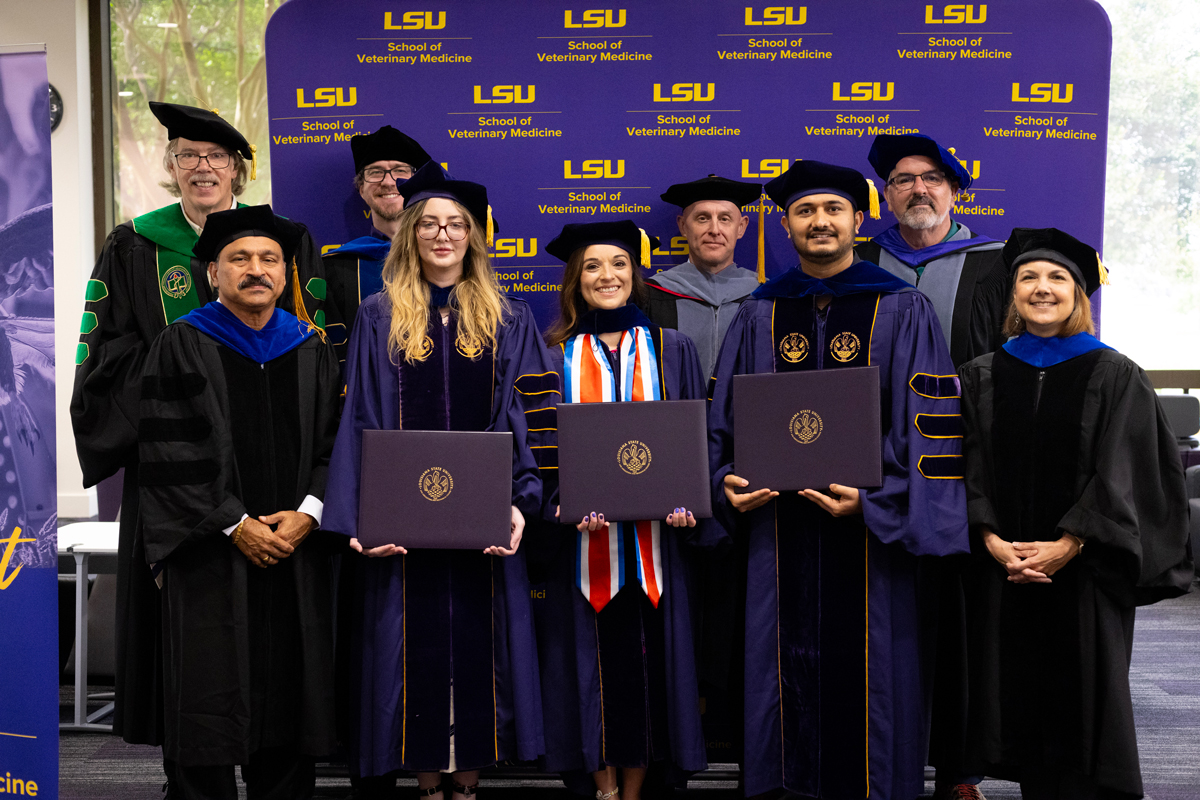 PhD graduates with mentors