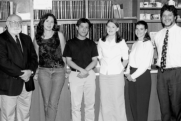 Summer Scholars from the year 2000