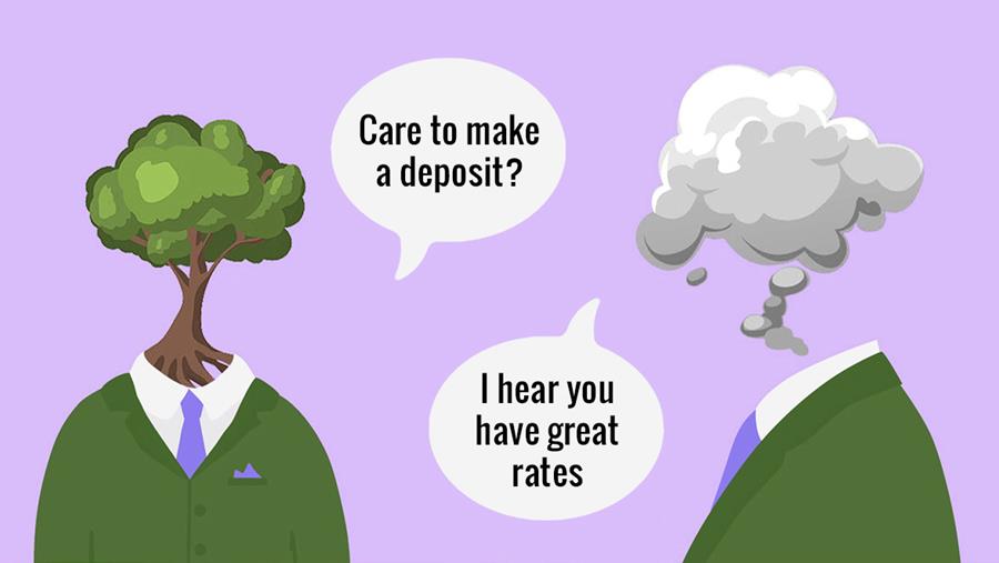 Two mangroves talking