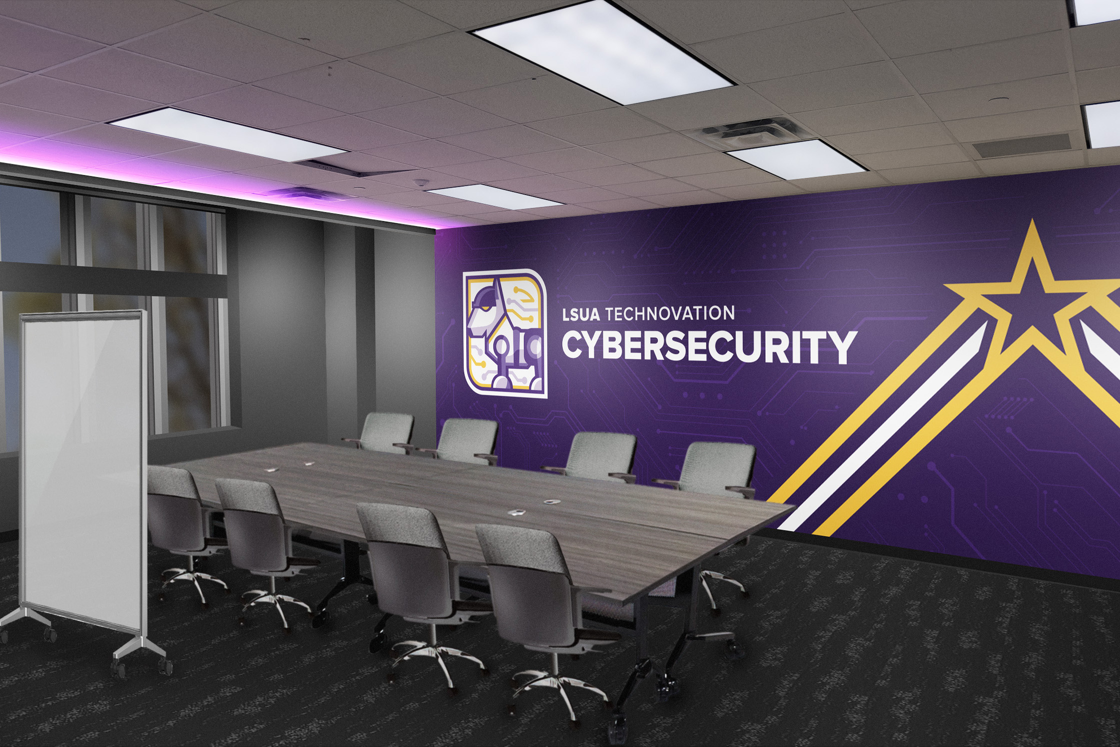 With support from Louisiana Economic Development, LSU Alexandria is building out its Technovation Center and a cyber lab for hands-on training.